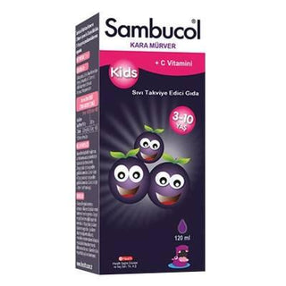 sambucol-kids-black-elderberry-syrup-120ml-front, sambucol-kids-black-elderberry-syrup-120ml-back Sambucol Kids Black Elderberry Syrup - Immune Boost | 120 ml Sambucol Kids Black Elderberry Syrup - Immune Support sambucol, elderberry-syrup, kids-health, immune-support, dietary-supplement, vegan-friendly, non-gmo, children-nutrition, liquid-supplement, ai-generated
