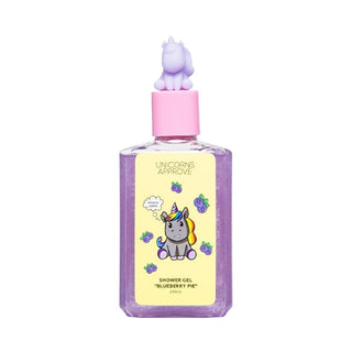 Soda Unicorns Approve Unicorn Shower Gel - Sparkly, Ice Cream Scented, Fun for Kids - 8.12 fl oz Unicorn Shower Gel - Sparkly & Ice Cream Scented unicorn shower gel, sparkly shower gel, ice cream scented shower gel, kids shower gel, fun shower gel, unicorn-themed, fantasy shower gel, children's bath products, kids bath time, magical shower experience
