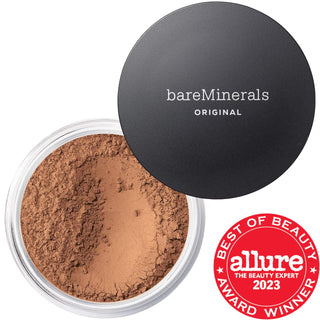 BareMinerals Original Loose Talc-Free Mineral Foundation SPF 15: Natural Luminous Finish, Vegan & Cruelty-Free, Breathable Coverage BareMinerals Mineral Foundation SPF 15 | Talc-Free & Natural mineral foundation, talc-free foundation, vegan mineral foundation, SPF 15 foundation, natural finish foundation, cruelty-free foundation, loose powder foundation, mineral makeup, clean beauty foundation, non-comedogenic foundation, foundation, makeup, face makeup, mineral makeup, vegan foundation, SPF foundation, nat