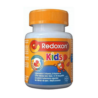 Redoxon Kids Chewable Vitamin Supplement - Supports Immune Function & Overall Health for Children Aged 4+