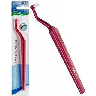 TePe Specialized Toothbrush for Implants - Implant Care Toothbrush for Adults with Enhanced Accessibility TePe Implant Care Toothbrush for Adults implant care toothbrush, TePe İmplant Care Diş Fırçası, specialized toothbrush for dental implants, lingual and palatal cleaning toothbrush, adult oral care toothbrush, oral hygiene for implants, dental implant care, TePe, toothbrush for implants