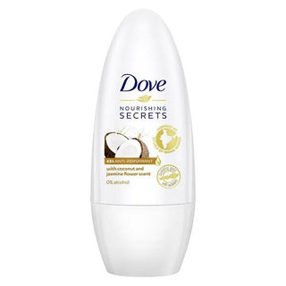 Dove Coconut Roll-On Deodorant for Women - Long Lasting, Moisturizing, 48 Hour Protection Dove Coconut Roll-On Deodorant - 48 Hour Protection Dove Roll-On Deodorant, Coconut Scent Deodorant, Long Lasting Deodorant, Moisturizing Deodorant, Women's Deodorant, Roll-On Deodorant, 48 Hour Protection, Alcohol-Free Deodorant, Coconut Fragrance, Jasmine Scent, Personal Hygiene, Women's Hygiene Products, Deodorant for Women, Natural Fragrance Deodorant