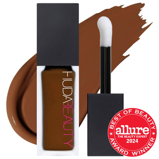 Huda Beauty #FauxFilter Waterproof Matte Concealer: Full Buildable Coverage, Vegan & Cruelty-Free, Long Lasting, Blemish Concealer Huda Beauty Waterproof Matte Concealer | Full Coverage, Vegan waterproof concealer, matte concealer, full coverage concealer, vegan concealer, cruelty-free concealer, non-comedogenic concealer, long lasting concealer, transfer proof concealer, vitamin E concealer, buildable coverage concealer, concealer, makeup, face makeup, blemishes, dark circles, imperfections, long-lasting w