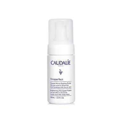 Caudalie Vinoperfect Brightening Micropeel Foam: Exfoliating Cleanser for Radiant Skin & Even Tone - Gentle AHA & Mandel