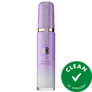 Tatcha Luminous Dewy Skin Mist 2-in-1 Hydrator & Finishing Spray - Hydrating Facial Mist for Dewy Glowing Skin, Anti-Aging, Cruelty-Free Tatcha Dewy Skin Mist - Hydrating Facial Spray for Glowing Skin hydrating facial mist, dewy skin spray, botanical skincare, anti-aging facial spray, cruelty-free cosmetics, Tatcha, skincare, moisturizer, facial spray, hydration, dewy skin, glowing complexion, anti-aging, sensitive skin, natural skincare, green tea, rice, algae, non-irritating, non-sensitizing, dermatologis