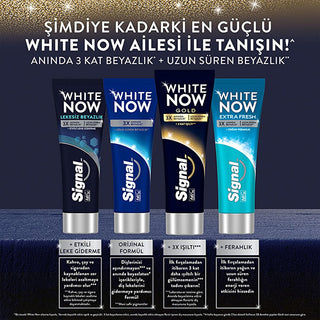 Signal White Now Gold Whitening Toothpaste - 3x Whiter Smile, Instant & Long-Term Effect Signal White Now Gold Whitening Toothpaste - 3x Whiter Smile whitening toothpaste, Signal White Now Gold, teeth whitening, oral care, whitening effect, instant whitening, long-term whitening, natural minerals, surface stain removal, brighter smile, confidence boost, cosmetic dentistry, oral hygiene, dental care, beauty and personal care, health and wellness