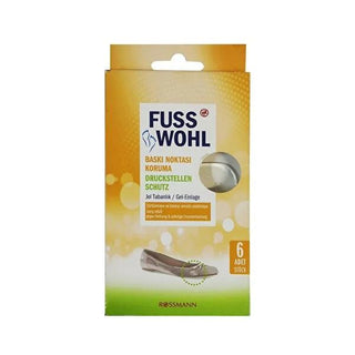 Fusswohl Pressure Protection Pad - Ultra-Thin Gel Foot Care for Friction Relief and Comfort Fusswohl Pressure Protection Pad for Foot Relief foot pressure relief, friction protection pad, foot care, pressure protection pad, gel foot pad, foot comfort, pressure relief, friction reduction, foot protection, gel pad, shoe comfort, foot health
