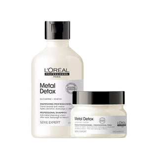 L'Oreal Professionnel Paris Serie Expert Metal Detox Hair Care Set - Detoxify & Protect Hair from Metal Impurities L'Oreal Professionnel Paris Metal Detox Hair Care Set L'Oreal Professionnel Paris, Serie Expert Metal Detox, Hair detoxification, Professional hair care, Metal impurity removal, Hair care set, Salon-grade hair treatment, Hair health, Hair shine, Manageability, Professional hair care products, At-home hair care, Hair damage repair, Healthy hair, Hair care routine