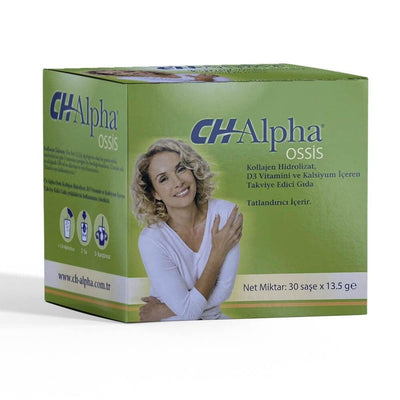 CH Alpha Collagen Supplement - 30 Sachets for Joint Health & Bone Density Support