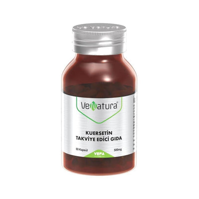 VeNatura Quercetin Supplement 500 mg - 60 Capsules for Antioxidant & Immune System Support