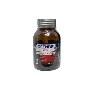 osende demir c capsules bottle, osende demir c nutritional facts Osende Demir C 60 Kapsül - Iron and Vitamin C Supplement Osende Demir C - Iron and Vitamin C Supplement osende, demir-c, iron-supplement, vitamin-c, nutrition, dietary-supplement, adults, immune-support, energy-support, ai-generated