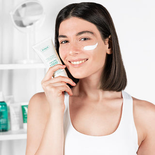 Ziaja Manuka Exfoliating Peeling Mask - Natural, Vegan Skincare for Oily Skin - 2.54 fl oz Ziaja Manuka Peeling Mask - Natural Vegan Skincare Manuka peeling, Exfoliating mask, Natural skincare, Vegan skincare products, Deep cleansing peeling mask, Oily skin solutions, Combination skin care, Eco-friendly skincare, Cruelty-free products, Skincare for imperfections, Blackhead prevention, Renewing skincare, Tightening skincare, 99% natural origin ingredients, Vegan formula, Ziaja skincare