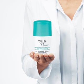 Vichy Intense Anti-Perspirant Deodorant for Excessive Sweating - Long Lasting Sweat & Odor Protection, Alcohol & Paraben-Free, Hypoallergenic Vichy Anti-Perspirant Deodorant - Intense Sweat & Odor Control anti-perspirant deodorant, deodorant for excessive sweating, intense anti-perspirant, alcohol-free deodorant, paraben-free deodorant, hypoallergenic deodorant, deodorant for sensitive skin, long lasting deodorant, sweat protection, body odor control, deodorant, sweat, odor, sensitive skin, hypoallergenic, 