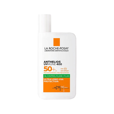 La Roche Posay Anthelios Uvmune 400 Oil Control Fluid Spf 50+ Sunscreen Fluid - Protects from UV Rays & Controls Oil - 5