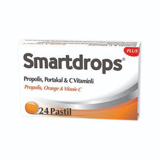 Smartdrops Vitamin C Supplement Propolis Lozenges - Orange Flavored Immune Support Dietary Supplement Smartdrops Vitamin C Propolis Lozenges - Immune Support Vitamin C Supplement, Propolis Lozenges, Immune Support Supplements, Orange Flavored Lozenges, Dietary Supplement Lozenges, Health Supplements, Natural Immune Support, Propolis Supplements, Vitamin C Lozenges, Immune Health Products