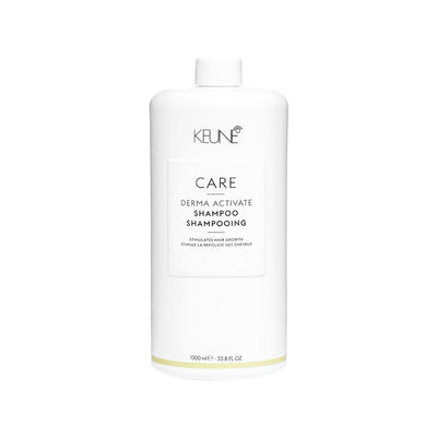 Keune Anti-Hair Loss Shampoo - Derma Activate Formula, 1000ml for Healthy Hair & Scalp Care