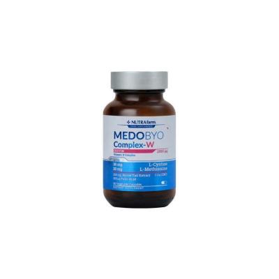 Dermoskin Nutrafarm Medobyocomplex-W Dietary Supplement for Hair Health & Hair Loss Prevention - 60 Capsules