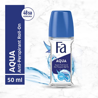 Fa Aqua Deodorant for Women: Enjoy All-Day Freshness & White Mark Protection with this Refreshing Roll-On Fa Aqua Deodorant: Long-Lasting Freshness & White Mark Defense deodorant for women, roll-on deodorant, long-lasting deodorant, white mark protection deodorant, Fa deodorant, women's fragrance, refreshing deodorant, deodorant, women's deodorant, fragrance, personal care, hygiene, odor protection, sweat protection, antiperspirant, fresh scent, daily use, body care, beauty, roll on, white mark free, stain-