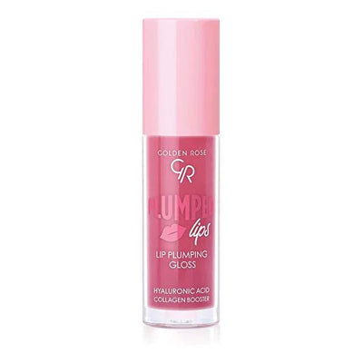 Golden Rose Lip Plumping Gloss No: 211 - Hydrating, Plumping, Non-Sticky Lip Gloss with Hyaluronic Acid & Natural Ingred