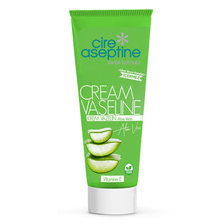 Cire Aseptine Moisturizing Cream - Aloe Vera & Vazelin Enriched, Dermatologically Tested, Paraben Free Cire Aseptine Moisturizing Cream - Hydrating & Protective moisturizing cream, aloe vera cream, vazelin cream, dermatologically tested cream, paraben free cream, skincare, sensitive skin, dry skin, natural ingredients, hydration, skin protection, E vitamin, D-panthenol, skincare routine, cosmetic, personal care