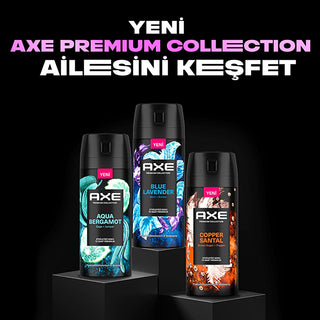 axe premium collection blue lavender deodorant, axe blue lavender deodorant in spray bottle, axe deodorant for men with lavender and mint scent Axe Premium Collection Blue Lavender Deodorant - 72 Hour Protection for Men | 150 ml Axe Premium Collection Blue Lavender Deodorant 150 ml axe, deodorant, blue-lavender, men, body-care, personal-care, fragrance, premium-collection, 72-hour-freshness, ai-generated
