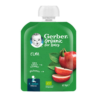 gerber organic apple puree 90g, baby food puree in convenient packaging Gerber Organic Apple Puree - Healthy Baby Food | 90g Gerber Organic Apple Puree - Healthy Baby Food 90g gerber, organic-apple-puree, baby-food, baby-snacks, nutritious-baby-food, organic-baby-food, puree, infant-food, gluten-free, ai-generated