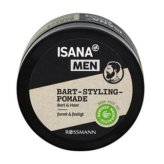 Isana Men Beard Care Product with Argan Oil and Kanola Oil - Moisturizes, Conditions, and Softens Beard, 50ml Isana Men Beard Care - Argan Oil & Kanola Oil for Soft Beard beard care, argan oil beard care, kanola oil beard product, beard moisturizer, men's grooming product, beard care routine, beard oil, argan oil benefits, kanola oil benefits, men's grooming, beard health, beard maintenance