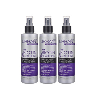URBAN Care Expert Biotin & Caffeine Hair Tonic - Anti-Hair Loss, Strengthens Follicles, 200ml x 3 Pack URBAN Care Biotin Hair Tonic - Anti-Hair Loss Solution hair tonic, anti hair loss, biotin hair care, caffeine hair growth, URBAN Care hair products, hair loss solution, hair strengthening, hair care routine, hair growth tonic, natural hair care, hair follicle strengthener, hair health