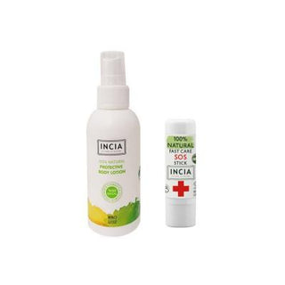 incia natural protective body lotion 100ml, incia sos stick soothing balm 6g, incia skin care set for sensitive skin Incia Natural Protective Body Lotion - SOS Stick Set | 100ml + 6g Incia Natural Body Lotion & SOS Stick | 100ml + 6g incia, natural-lotion, sos-stick, sensitive-skin, newborn-care, vegan, cruelty-free, moisturizing, skin-care-set, ai-generated