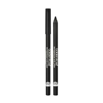 Golden Rose Waterproof Eyeliner - Long-Lasting, Smudge-Proof Black Eyeliner for Durable Makeup