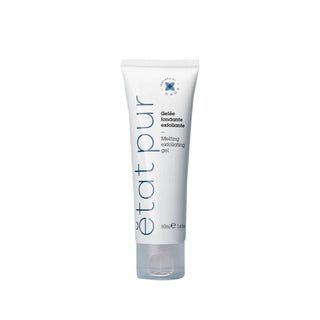 Etat Pur Melting Exfoliating Gel - Gentle Facial Exfoliation & Cleansing Solution for Smooth Skin Etat Pur Exfoliating Gel for Smooth Skin Exfoliating gel, Facial cleansing gel, Etat Pur Melting Exfoliating Gel, Skincare routine products, Gentle facial exfoliation, Skincare, Facial care, Cosmetics, Beauty products, Smooth skin, Brightening skincare, Portable skincare, Travel skincare, Etat Pur products