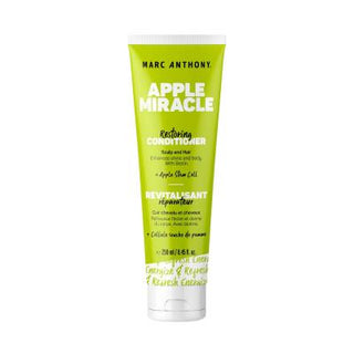 marc anthony apple miracle hair conditioner 250ml, hair conditioner showing bottle and application Marc Anthony Apple Miracle Hair Conditioner - 8.5 fl oz Marc Anthony Apple Miracle Hair Conditioner 8.5 fl oz marc-anthony, hair-conditioner, apple-miracle, biotin, hair-care, hair-repair, hydrating, smooth-hair, revitalizing, ai-generated