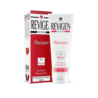 revigen shampoo for women 300ml, anti-hair loss shampoo for women Revigen Shampoo for Women - Anti-Hair Loss | 300ml Revigen Shampoo for Women | 300ml revigen, shampoo, hair-care, anti-hair-loss, women, hair-thinning, daily-use, hydrating-shampoo, hair-nourishment, ai-generated