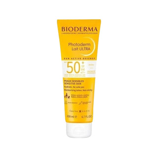 Bioderma Photoderm Max Lait Ultra SPF 50+ Sunscreen Lotion - High Protection for Sensitive Skin, 200ml Bioderma Photoderm Max SPF 50+ Sunscreen Lotion Sunscreen lotion, SPF 50+, Bioderma Photoderm Max, Ultra sun protection, Sensitive skin sunscreen, Sun protection, Outdoor protection, Skin care, Dermatologically tested, Chemical sunscreen, Lightweight sunscreen, Daily sun protection