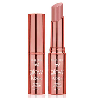 Golden Rose Glow Kiss Tinted Lip Balm - Vegan, SPF15, Nourishing Shea Butter & Hyaluronic Acid - Vanilla Latte Golden Rose Glow Kiss Tinted Lip Balm - Vegan & SPF15 Golden Rose Glow Kiss, Tinted Lip Balm, Vegan Lip Care, SPF15 Lip Balm, Vanilla Latte Lip Balm, Nourishing Lip Balm, Shea Butter Lip Care, Hyaluronic Acid Lip Balm, Vitamin E Lip Care, Natural Lip Color, Lip Protection, Cosmetic, Beauty, Lip Care, Vegan Cosmetics, Sun Protection for Lips