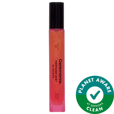 Guava Perfume Hair & Body Mist: Alcohol-Free Tropical Shimmer for Hydrated Hair & Skin - Natural, Vegan Body Mist