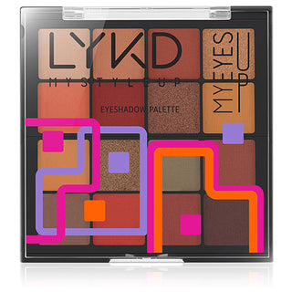 LYKD Eyeshadow Palette - 16 Pigmented, Blendable Colors for Stunning Eye Makeup - Matte, Shimmer, and Long-Lasting Shades LYKD Eyeshadow Palette - 16 Colors | Matte & Shimmer Shades eyeshadow palette, matte eyeshadow, shimmer eyeshadow, blendable eyeshadow, pigmented eyeshadow, LYKD eyeshadow palette, neutral eyeshadow palette, colorful eyeshadow palette, eye makeup palette, long-lasting eyeshadow, eye makeup, makeup, cosmetics, beauty, makeup enthusiasts, versatile colors, experimenting, different styles, 