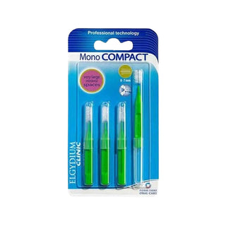 Elgydium Clinic Mono Compact Toothbrush - Green Interface for Efficient Oral Hygiene Elgydium Clinic Mono Compact Toothbrush - Efficient Oral Care Toothbrush, Elgydium Clinic Mono, Compact toothbrush, Green toothbrush, Oral hygiene products, Manual toothbrush, Dental care, Oral care, Efficient cleaning, Compact design, Elgydium brand, Clinic Mono product line