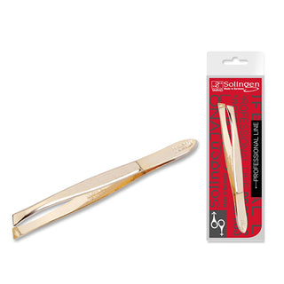 Solingen Professional Tweezers for Precision Hair Removal - Durable Metal wit...