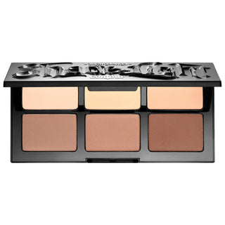 KVD Beauty Shade + Light Refillable Face Contour Palette: Sculpt & Define, Blendable Matte Contouring & Highlighting Shades, Cruelty-Free KVD Beauty Contour Palette: Sculpt & Define Your Face! Face contour palette, Highlight palette, Contour makeup, KVD Beauty, Refillable contour palette, Matte contour palette, Face sculpting makeup, Cruelty-free contour, contouring shades, highlighting shades blendable, contour, highlight, sculpting, makeup, cosmetics, face makeup, blendable, pigmented, definition, dimensi