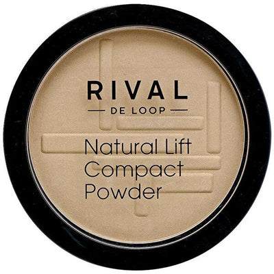 Rival de Loop Natural Lift Compact Powder No:3 Sepia - Matte Finish, Soft Texture for Natural Makeup Look