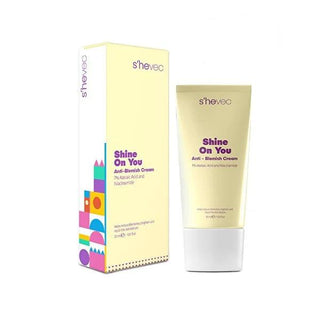 She Vec Skincare Cream - Azelaic Acid & PHA Combination for Acne-Prone Skin, Reduces Redness & Hyperpigmentation She Vec Skincare Cream - Azelaic Acid for Acne & Rosacea Skincare cream, Acne treatment, Rosacea treatment, Azelaic Acid, PHA, Niacinamide, Salicylic Acid, Glycyrrhiza Glabra Root Extract, Tocopheryl Acetate, Sodium Hyaluronate Crosspolymer, Glycerin, Hyaluronic Acid, skincare for acne-prone skin, rosacea skincare, hyperpigmentation treatment, natural skincare, effective skincare