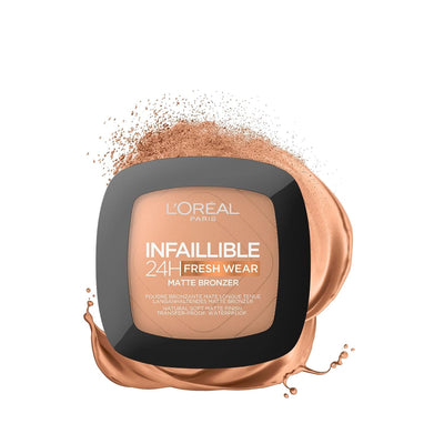 Loreal Paris Infaillible 24H Fresh Wear Bronzla_tõrõcõ Pudra - Long Lasting Bronzing Powder for Natural Glow