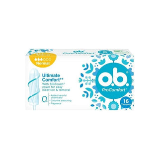 o.b. ProComfort Normal Absorbency Tampons for Women - Comfortable & Reliable Menstrual Protection - Pack of 16 o.b. ProComfort Normal Tampons - Comfortable Period Protection o.b. ProComfort Tampon, Normal absorbency tampon, Menstrual products, Comfortable tampons, Female hygiene products, Women's health, Period protection, Menstrual comfort, Tampon with applicator, Reliable menstrual products, Period care, Women's hygiene, Menstrual hygiene products, Comfortable period products, Period solutions