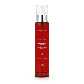 Bade Natural Rosehip Brightening Toner - Natural Facial Toner for Blemish Control, Pore Minimizing & Antioxidant Protection Rosehip Brightening Toner - Blemish & Pore Control | Bade Natural rosehip toner, brightening toner, blemish control toner, natural facial toner, pore minimizing toner, antioxidant toner, rose water toner, neroli water toner, skin brightening, hyperpigmentation treatment, facial toner, natural toner, skin care, blemish treatment, dark spot reduction, anti-aging, antioxidant, hydration, 