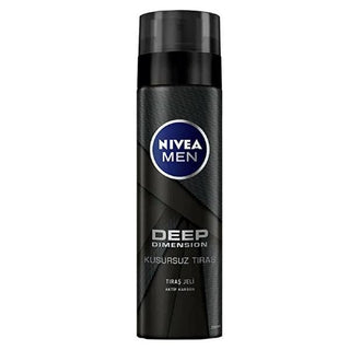 Nivea Men Deep Dimension Shaving Gel - Active Carbon Formula for Smooth Shaving Experience, 6.76 fl oz Nivea Men Deep Dimension Shaving Gel - Smooth Shave Nivea Men Shaving Gel, Deep Dimension Shaving Gel, Active Carbon Shaving Gel, Smooth Shaving Experience, Men's Grooming Products, Shaving Essentials, Men's Skincare, Personal Grooming, Sensitive Skin Solutions, Shaving Comfort, Nivea Men Products