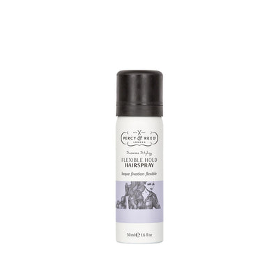 Percy & Reed Session Styling Flexible Hold Hair Spray - Travel Size 50ml - Natural & Restylable Styles
