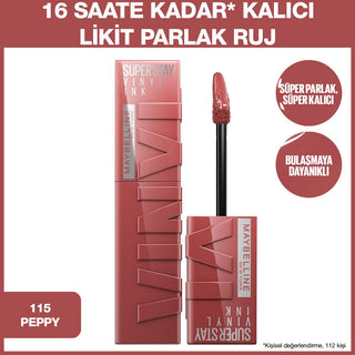maybelline super stay vinyl ink liquid lipstick 115 peppy, high shine long lasting lipstick Maybelline New York Super Stay Vinyl Ink Long-Lasting Liquid Lipstick 115 Peppy | High Shine & Durable Maybelline Super Stay Vinyl Ink - Long-Lasting Liquid Lipstick maybelline, liquid-lipstick, long-lasting-lipstick, vinyl-ink-lipstick, high-shine-lipstick, lip-makeup, non-sticky-formula, super-stay-lipstick, makeup-enthusiasts, ai-generated