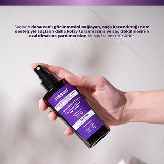 tresan rosemary mint hair tonic bottle, application of tresan hair tonic, ingredients of tresan hair tonic Tresan Rosemary & Mint Hair Tonic - Nourishing Formula for Hair Loss | 125 ml Tresan Rosemary & Mint Hair Tonic - Anti-Hair Loss 125 ml tresan, hair-tonic, rosemary-mint, anti-hair-loss, nourishing-hair-care, moisture-balance, easy-combing, daily-use, biotin, ai-generated