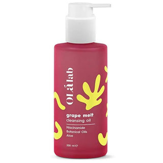Olalab Grape Melt: Gentle Facial Cleansing Oil & Makeup Remover - Hydrating, Natural Skincare for Dry & Sensitive Skin Olalab Grape Melt Cleansing Oil: Gentle Makeup Remover facial cleansing oil, makeup remover, gentle cleanser, dry skin cleanser, natural skincare, oil cleanser, Korean skincare, double cleansing, sensitive skin cleanser, grape seed oil cleanser, hydrating cleanser, botanical cleanser, niacinamide, avocado oil, aloe vera, sulfate-free, paraben-free, cruelty-free, skin cleanser, skin care, fa